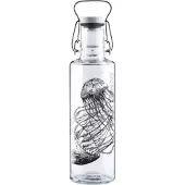 Soulbottle Qualle 0,60 l Die umweltfreundliche Flasche, die Gutes für die Umwelt tut