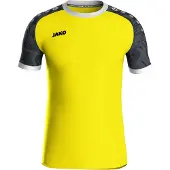 Jako Iconic Trikot Kurzarm Herren - Soft Yellow / Schwarz