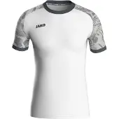 Jako Iconic Trikot Kurzarm Kinder - Weiß / Soft Grey