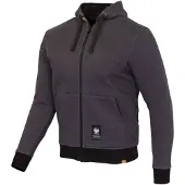 Merlin Cody Built With Polyamid Damen Zip Hoodie, grau, XS