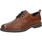 Sioux Schnürschuh Rostolo-700-TEX in cognac | Gr.: 41