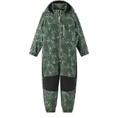 Reima Softshell-Overall Nurmes 5100007C Grün Regular Fit