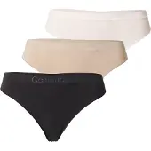 Calvin Klein Underwear Tanga "THONG 3 PK" Packung, 3 Stk. Mit geradem Abschluss
