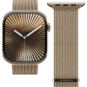 Vonmählen Milanese Loop 2 Armband für Apple Watch | 44/45/46/49 mm - Sunset Gold