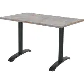 Restootab Tisch 160 x 80 cm – Bazila rostgrau