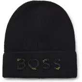 BOSS Kids-Mütze mit nietenbesetzter Logo-Stickerei Grösse 52
