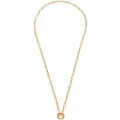 Leonardo 025758 Damen-Kette Tomke Goldfarben 50 cm Clip & Mix