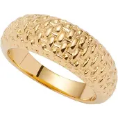 Leonardo 02563 Damenring Pinou Goldfarben