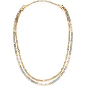 Leonardo 024809 Damen-Halskette Bernadette 50 cm Goldfarben