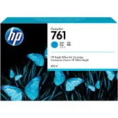 HP 761 Cyan DesignJet Druckerpatrone, 400 ml, DesignJet T7100 Drucker; DesignJet T7200 Produktionsdrucker, Thermal Inkjet, Cyan, CM994A, Singapur, 174 mm
