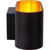 Lucide XERA, Oberfläche, Oval, 1 Glühbirne(n), G9, IP20, Schwarz