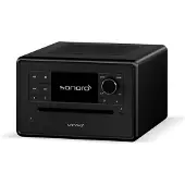 Sonoro ELITE, Digital, DAB, DAB+, FM, Spieler, CD, CD-R, CD-RW, Abspielen/Pause, Skip down, Skip up, Stopp, Vorderseite