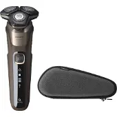 Philips SHAVER Series 5000 S5589/30 Elektrischer Nass- und Trockenrasierer, Rotationstrasierer, Braun, SteelPrecision blades, LED, SH71, 2 Jahr(e)