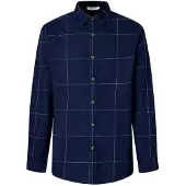 Pepe Jeans für Herren. PM3090812 Coventry Hemd navy (M), Lässig, Baumwolle, Langarm, Marine