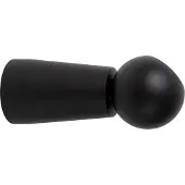 Lucide Wandlampe im Badezimmer Ipsos schwarzes IP54