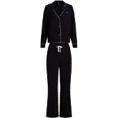 Karl Lagerfeld Pyjama A4W45004 Schwarz Relaxed Fit 38