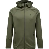 Peak Performance Sweatjacke Rider Essentials Midlayer Zip Hood Herren Pine Needle Pine Needle-S