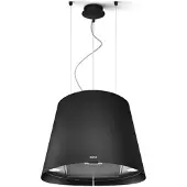 Elica Dekorative inselhaube 49cm 375m3/h schwarz PRF0071970D
