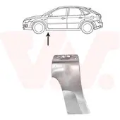 VAN WEZEL 1863155 Kotflügel Vorne Links Unten für FORD Focus II Schrägheck (DA, HCP, DP) Focus II Kombi (DA, FFS, DS) FOCUS II Cabriolet