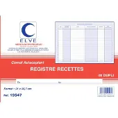 ELVE Manifold "Recettes: auto-entrepreneurs", 40 feuillets
