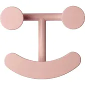 Fritz Hansen Happy Kleiderhaken Blush - , Pink / Rosé, Metall
