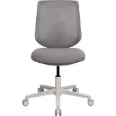 Hjh OFFICE Home Office Bürostuhl Sitflex Lady Schreibtischstuhl ohne Armlehnen Stoff Drehstuhl