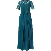 Apart - Abendkleid mit Spitzenjacke - Größe 46 - grün