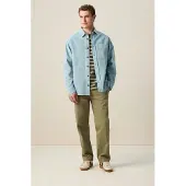 Sissy-Boy Twill-Jacke - Blau | Größe: L