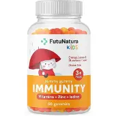 FutuNatura Immunity Gummies – Zink + Vitamine für Kinder 60 St Gummibärchen