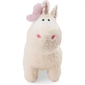 Nici 61907, Cremefarben, Pink, andere, Plüsch, Dekoratives Kissen