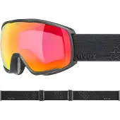 Uvex Skibrille Victorious Small CV Unisex Black Matt/Red Purple