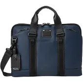 Tumi Alpha Bravo Academy Brief navy coated