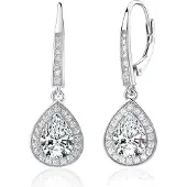 Silvego Silver earrings with cubic zirconia Brisa JJJE1141