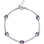Brosway Fancy Magic Purple cubic zirconia silver bracelet FMP05
