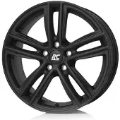 RC Design 18 Zoll Alufelge RC27 18"x8" 5x120 PCD ET40 67,1mm Felge Matt Schwarz