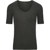 Schiesser Unterziehshirt Premium Warming in dunkelgrau-gem. | Gr.: 44