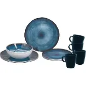 Brunner Melamine Geschirrset 16 teilig 4 Personen breeze