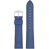 Hirsch 0925090080-2-22 Uhren-Armband Arne L 22 mm Blau