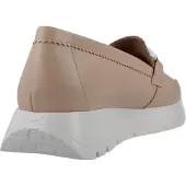 Wonders für Damen. A-2480_5078_6610 Leder Mokassins Aura nackt (40), 1 bis 3 cm, Keine, Lässig