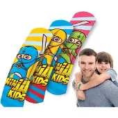 Lifemed Pflaster-Strips 6 cm x 1,7 farbig 'Ninjas' 1 St
