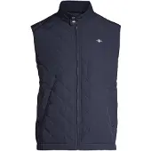 Gant Steppweste "QUILTED WINDCHEATER VEST" mit Wattierung aus recyceltem Polyester