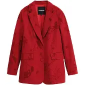 Desigual Sakko Flockarty 25WWEW19 Rot Regular Fit