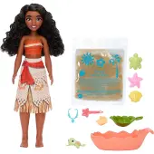 Mattel Disney Princess Ocean Friends Vaiana Doll & Accy, Modepuppe, Weiblich, 3 Jahr(e), 320 mm, 250 g, Mehrfarbig