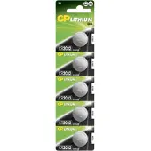 GP Lithium CR 2032 3V - 5er Blister-Strip