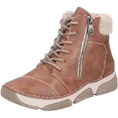 Rieker Schnürstiefelette "Stiefelette Lederimitat/Textil"