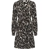 Kaffe Kleid KAmille Tight fit animal