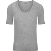 Schiesser Unterziehshirt Premium Warming in grau-mel. | Gr.: 36