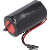 AccuCell Speicherbatterie 3,6V passend für Jablotron JA-163A RB Batterie BAT-100, BAT-100A max. 34x70mm