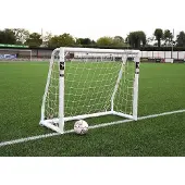 Precision Fußballtor Match Kunststoff 5'x4' weiß - BS 8462