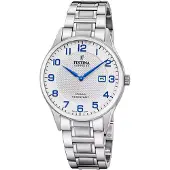 Festina F20067/1 Herrenuhr Stahl/Silberfarben mit Saphirglas
